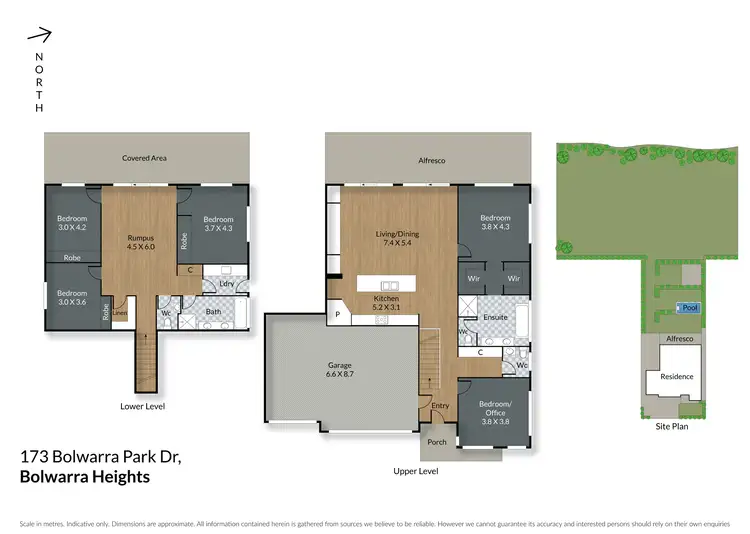 Floorplan of Homely house listing, 173 Bolwarra Park Drive, Bolwarra Heights NSW 2320