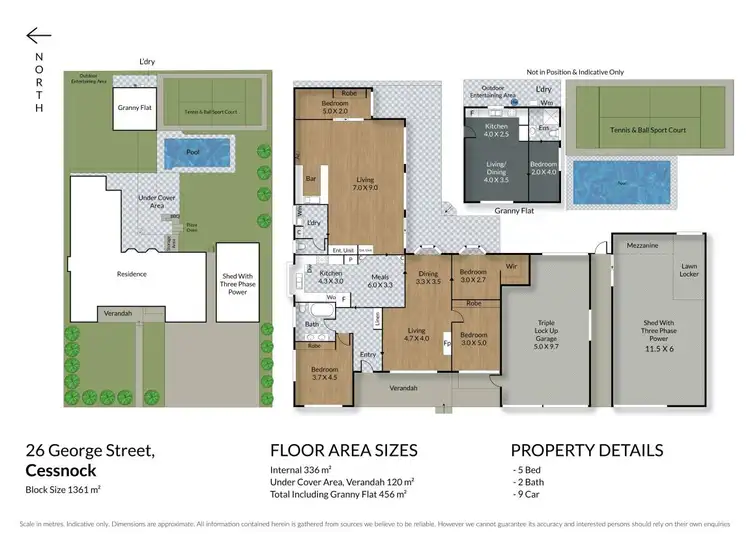 Floorplan of Homely house listing, 26 George Street, Cessnock NSW 2325