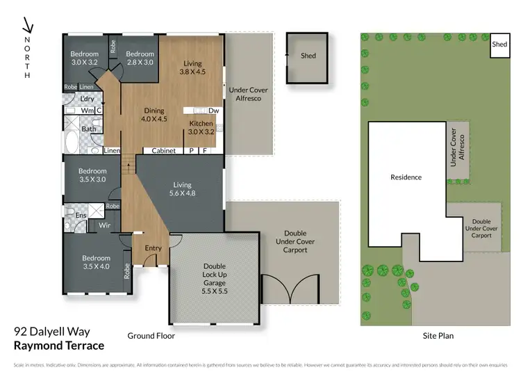 Floorplan of Homely house listing, 92 Dalyell Way, Raymond Terrace NSW 2324