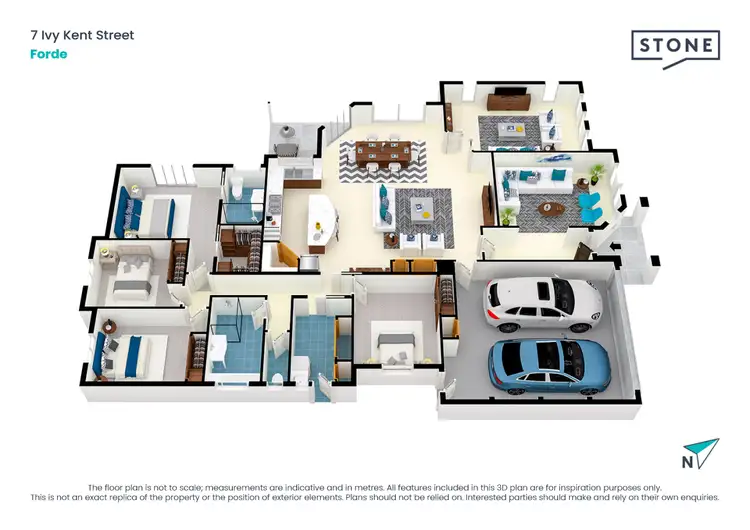 Floorplan of Homely house listing, 7 Ivy Kent Street, Forde ACT 2914