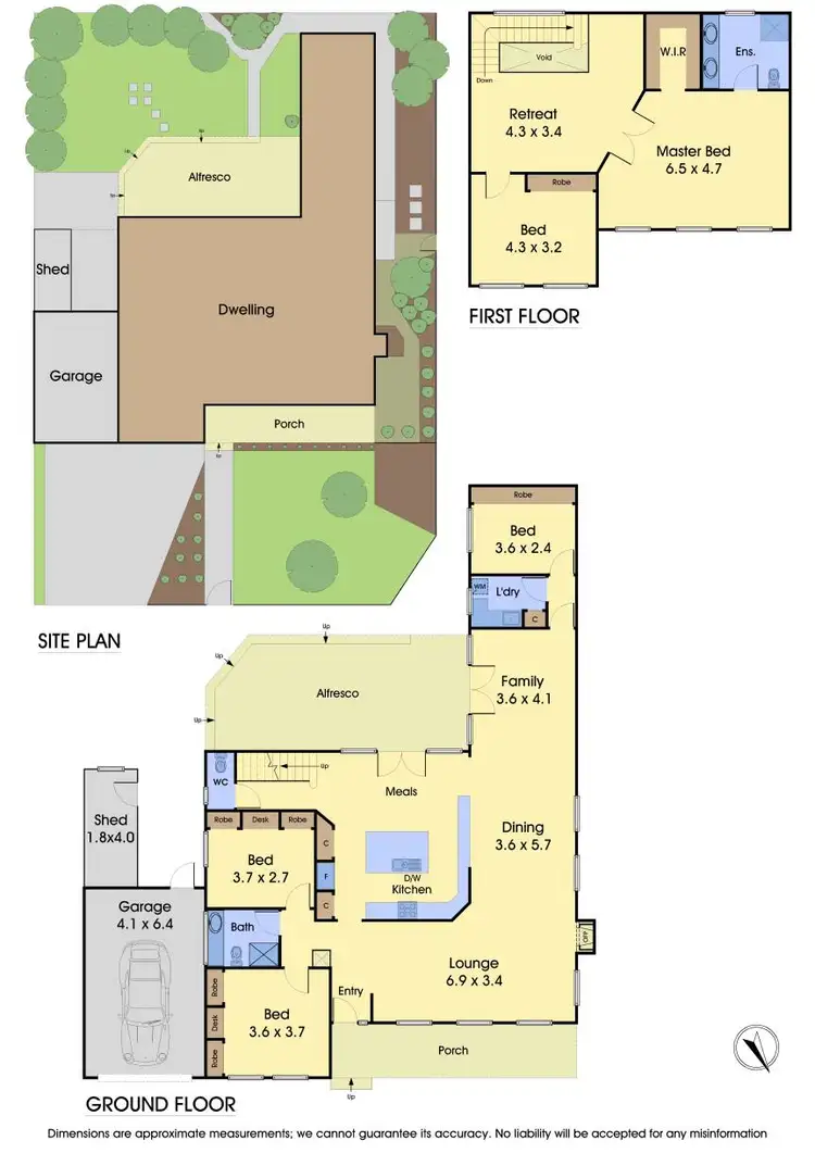 Floorplan of Homely house listing, 145 Hickford Street, Reservoir VIC 3073