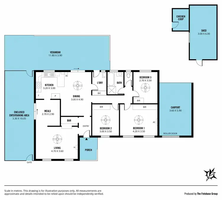 Floorplan of Homely house listing, 74 Red Cedar Drive, Reynella SA 5161