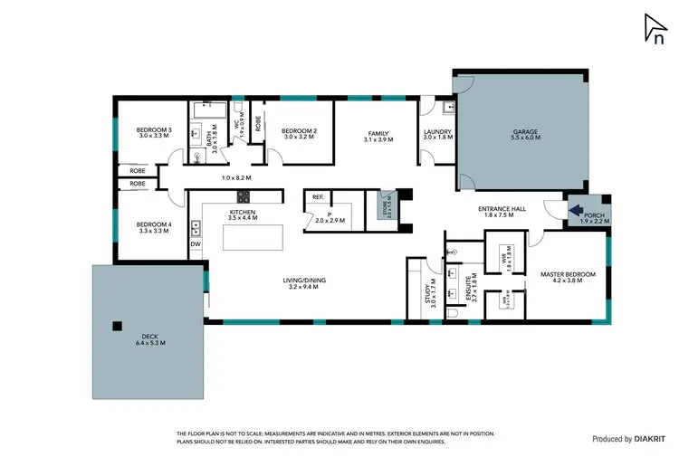 Floorplan of Homely house listing, 36 Varanasi Drive, Wollert VIC 3750