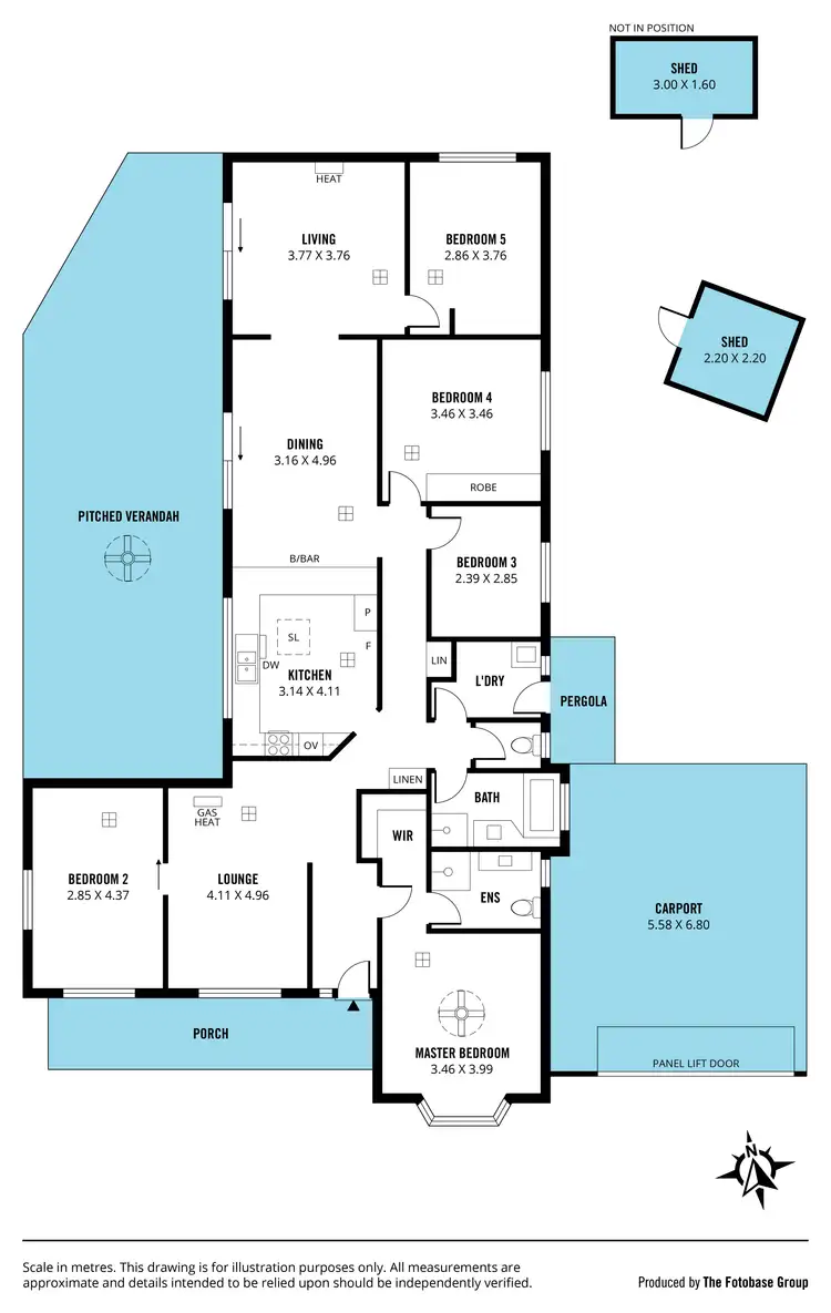 Floorplan of Homely house listing, 3 Ridgefield Close, Aberfoyle Park SA 5159