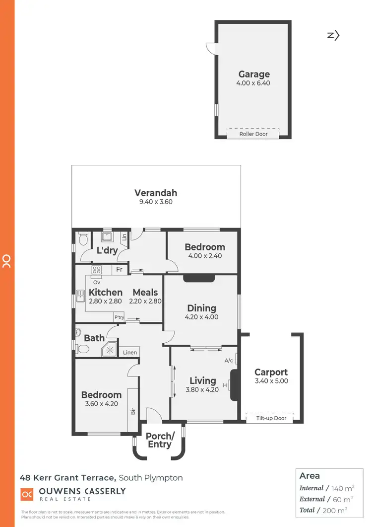 Floorplan of Homely house listing, 48 Kerr Grant Terrace, South Plympton SA 5038