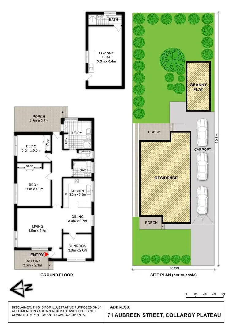 Floorplan of Homely house listing, 71 Aubreen Street, Collaroy Plateau NSW 2097