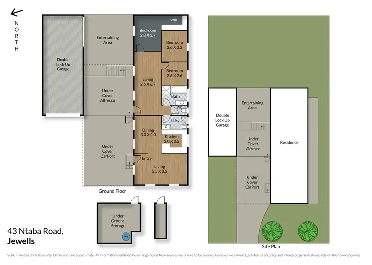 Floorplan of Homely house listing, 43 Ntaba Road, Jewells NSW 2280