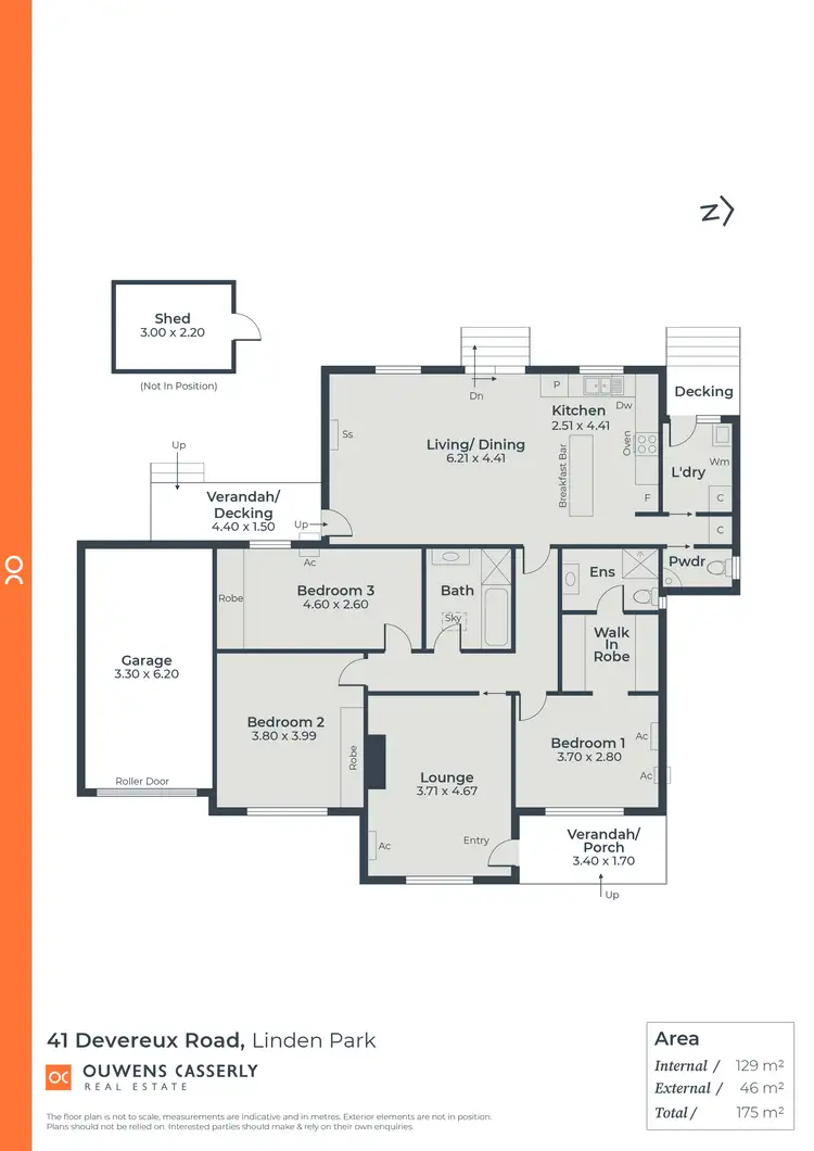 Floorplan of Homely house listing, 41 Devereux Road, Linden Park SA 5065