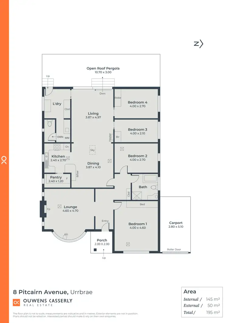 Floorplan of Homely house listing, 8 Pitcairn Avenue, Urrbrae SA 5064