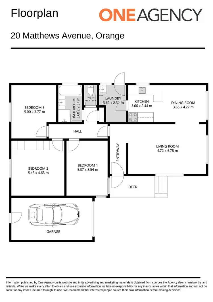 Floorplan of Homely house listing, 20 Matthews Avenue, Orange NSW 2800