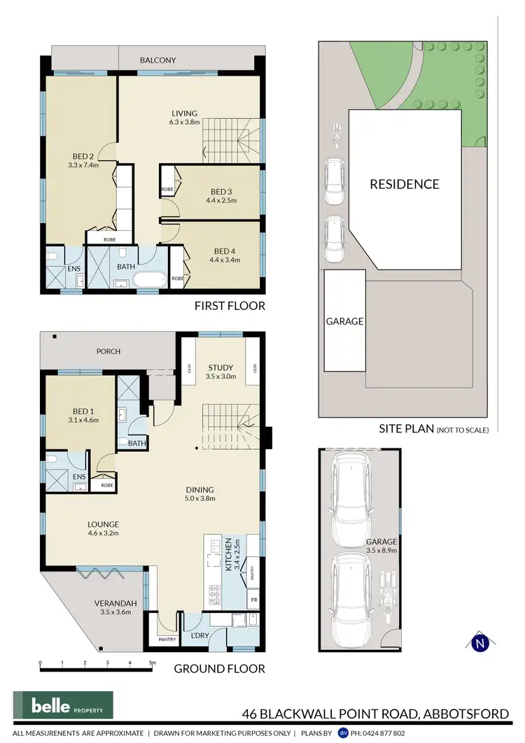 Floorplan of Homely house listing, 46 Blackwall Point Road, Abbotsford NSW 2046