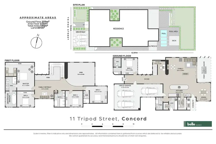 Floorplan of Homely house listing, 11 Tripod Street, Concord NSW 2137