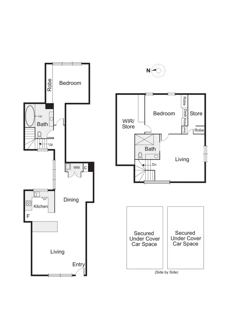 Floorplan of Homely apartment listing, 6/22 Adams Street, South Yarra VIC 3141