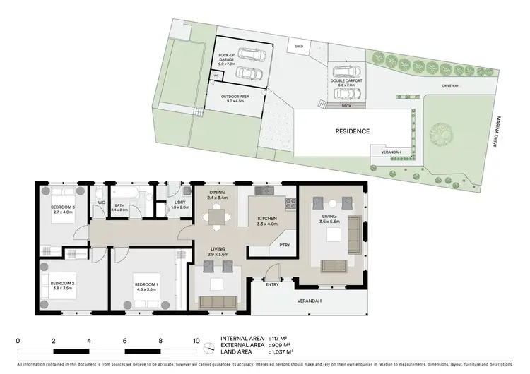 Floorplan of Homely house listing, 9 Marina Drive, Mount Clear VIC 3350