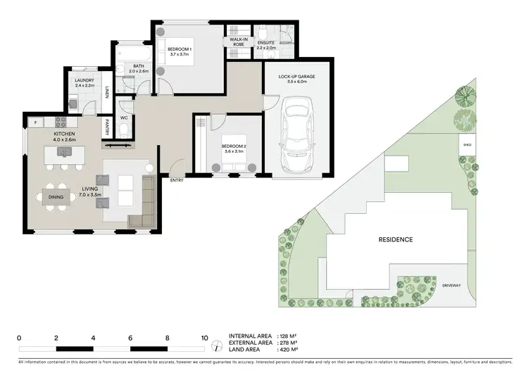 Floorplan of Homely house listing, 4/131 Larter Street, Ballarat East VIC 3350
