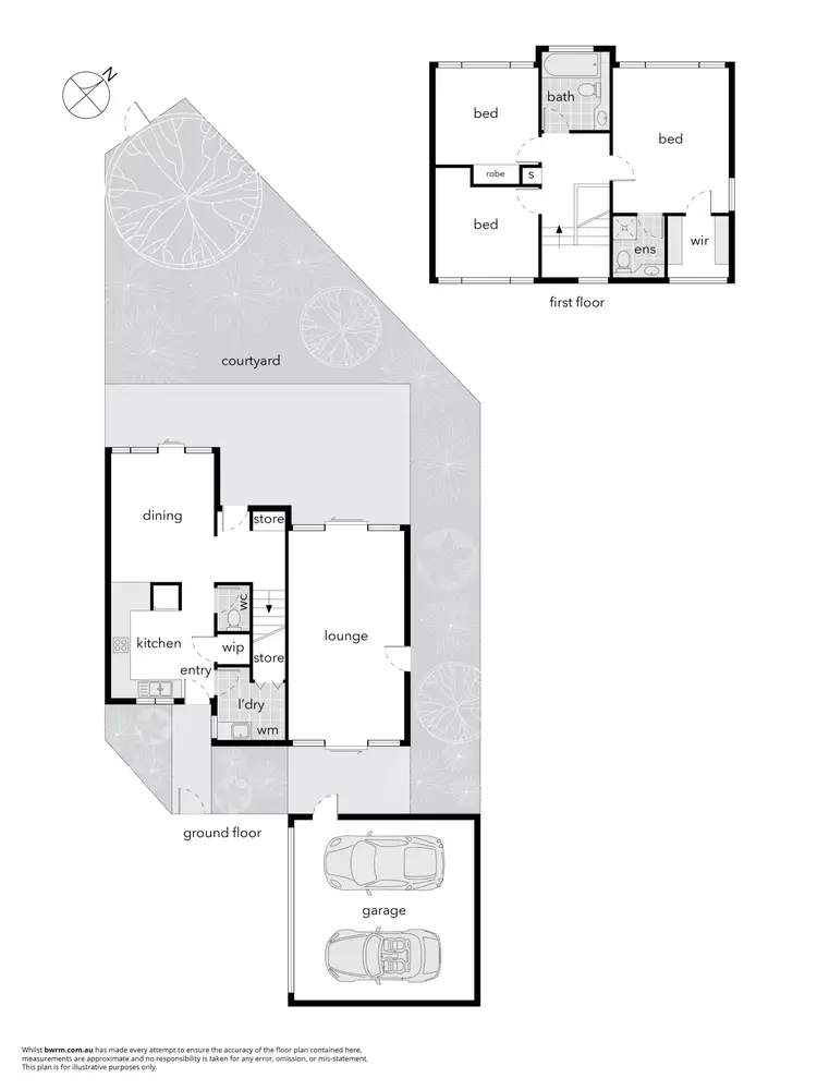 Floorplan of Homely townhouse listing, 7/23 Giles Street, Kingston ACT 2604