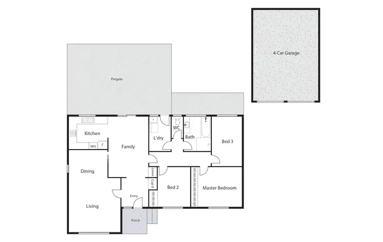 Floorplan of Homely house listing, 33 Baskerville Street, Chisholm ACT 2905