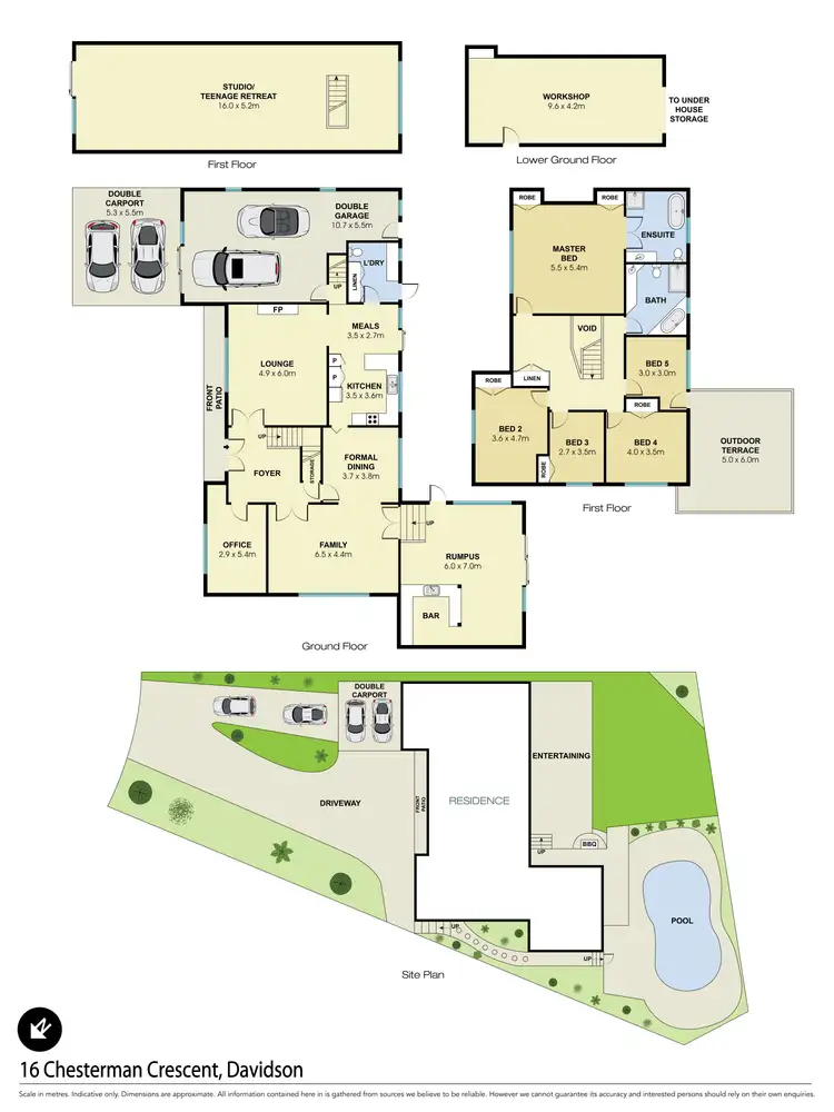 Floorplan of Homely house listing, 16 Chesterman Crescent, Davidson NSW 2085