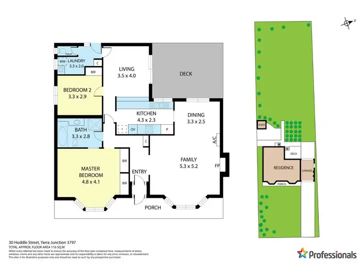 Floorplan of Homely house listing, 30 Hoddle Street, Yarra Junction VIC 3797