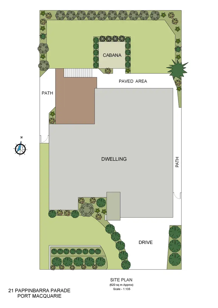 Floorplan of Homely house listing, 21 Pappinbarra Parade, Port Macquarie NSW 2444