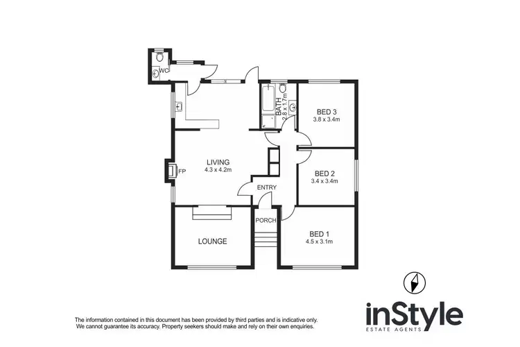 Floorplan of Homely house listing, 10 Gillman Place, Karabar NSW 2620