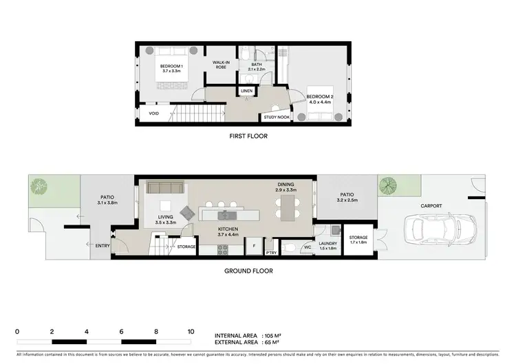 Floorplan of Homely unit listing, 10/42-52 Perkins Street, South Townsville QLD 4810
