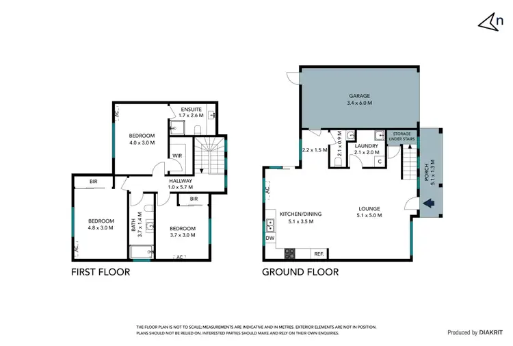 Floorplan of Homely townhouse listing, 1/68 Heyington Avenue, Thomastown VIC 3074