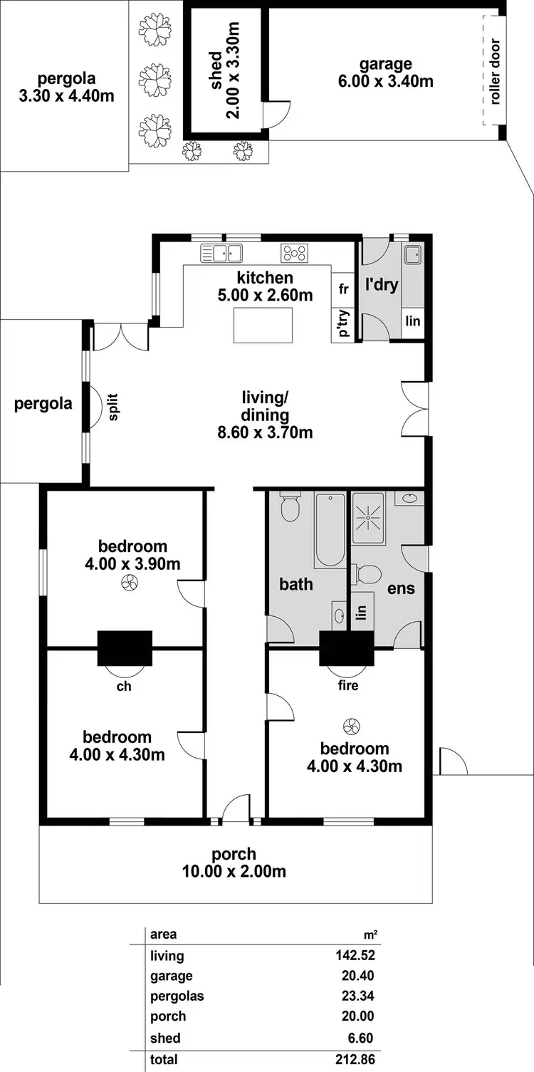 Floorplan of Homely house listing, 18 Foster Street, Norwood SA 5067