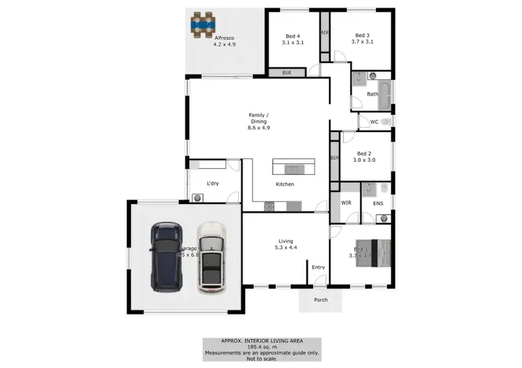 Floorplan of Homely house listing, 25 Craig Circuit, Leneva VIC 3691