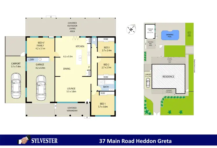 Floorplan of Homely house listing, 37 Main Road, Heddon Greta NSW 2321