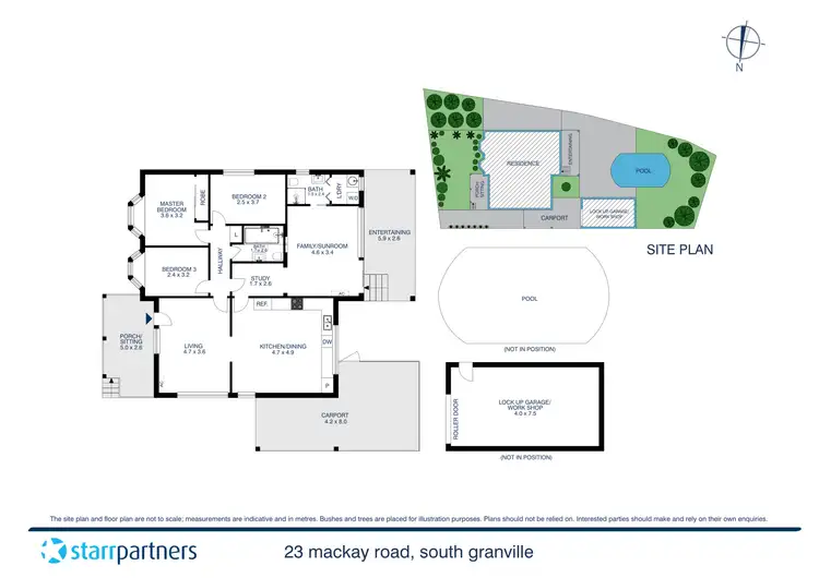 Floorplan of Homely house listing, 23 MacKay Road, South Granville NSW 2142