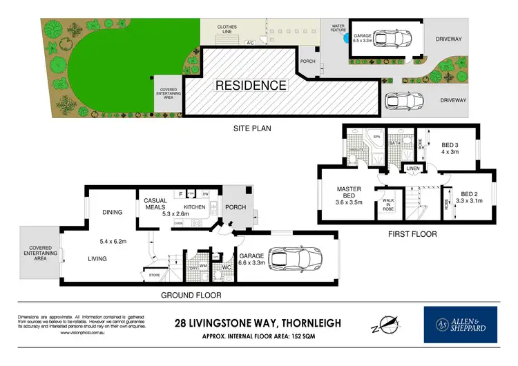 Floorplan of Homely townhouse listing, 28 Livingstone Way, Thornleigh NSW 2120