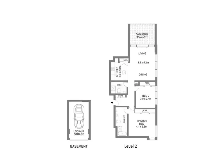 Floorplan of Homely apartment listing, 11/377 Kingsway, Caringbah NSW 2229