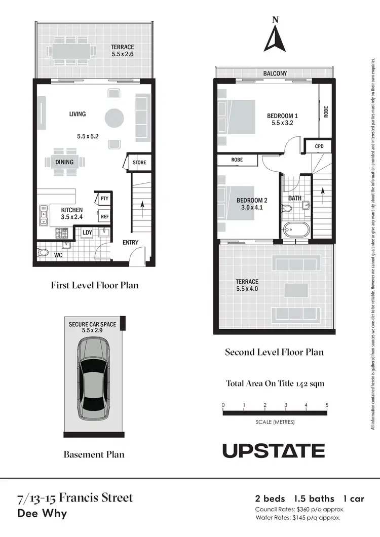 Floorplan of Homely unit listing, 7/13-15 Francis Street, Dee Why NSW 2099