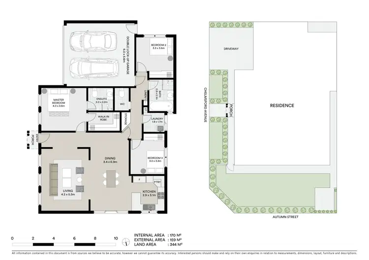 Floorplan of Homely house listing, 385 Autumn Street, Newtown VIC 3220