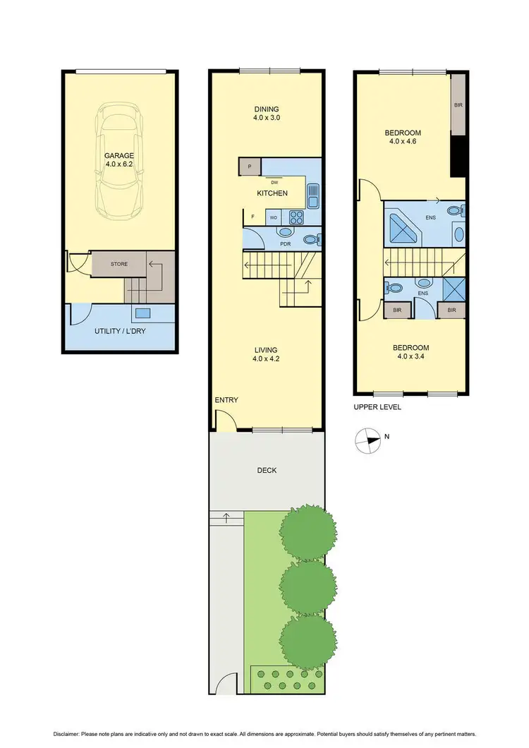 Floorplan of Homely townhouse listing, 15/2A Cameron Road, Essendon VIC 3040