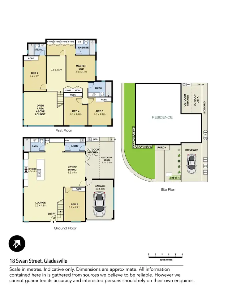 Floorplan of Homely house listing, 18 Swan Street, Gladesville NSW 2111