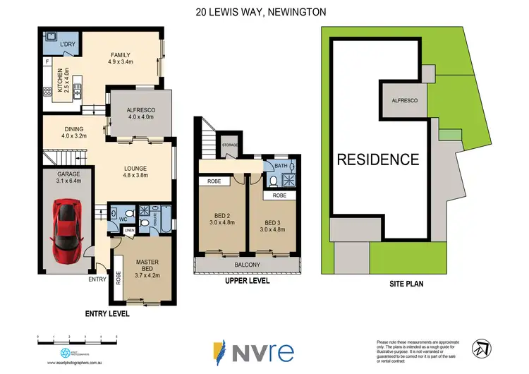 Floorplan of Homely house listing, 20 Lewis Way, Newington NSW 2127