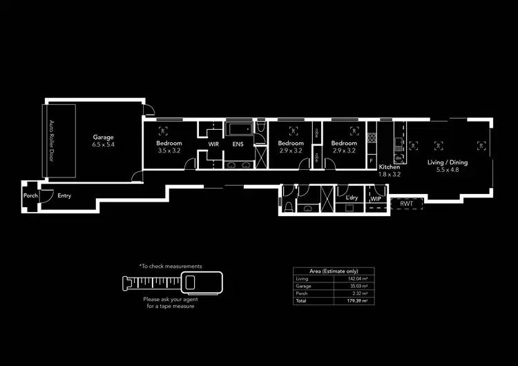 Floorplan of Homely house listing, 1A Farman Avenue, Hendon SA 5014