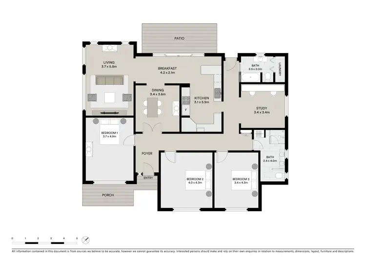 Floorplan of Homely house listing, 147 Commissioner Street, Cooma NSW 2630