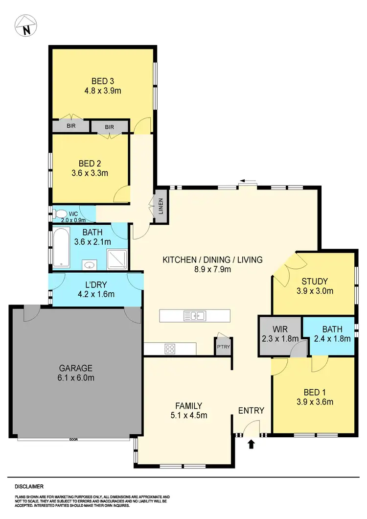 Floorplan of Homely house listing, 6 Parkwood Street, Alfredton VIC 3350