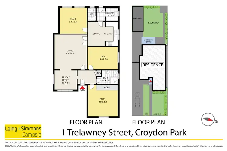 Floorplan of Homely house listing, 1 Trelawney Street, Croydon Park NSW 2133