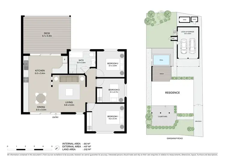 Floorplan of Homely house listing, 17 Ginganup Road, Summerland Point NSW 2259