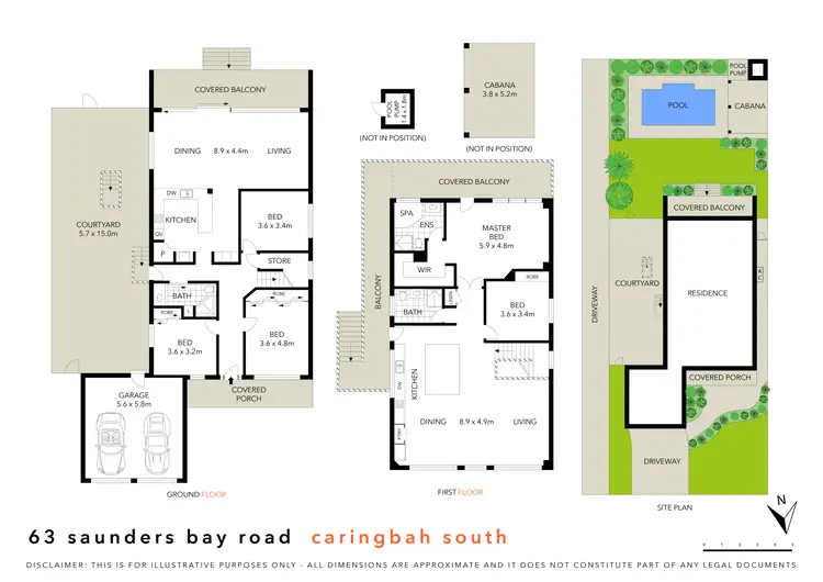 Floorplan of Homely house listing, 63 Saunders Bay Road, Caringbah South NSW 2229