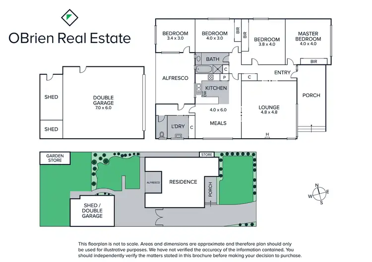 Floorplan of Homely house listing, 19 Moonda Grove, Cheltenham VIC 3192