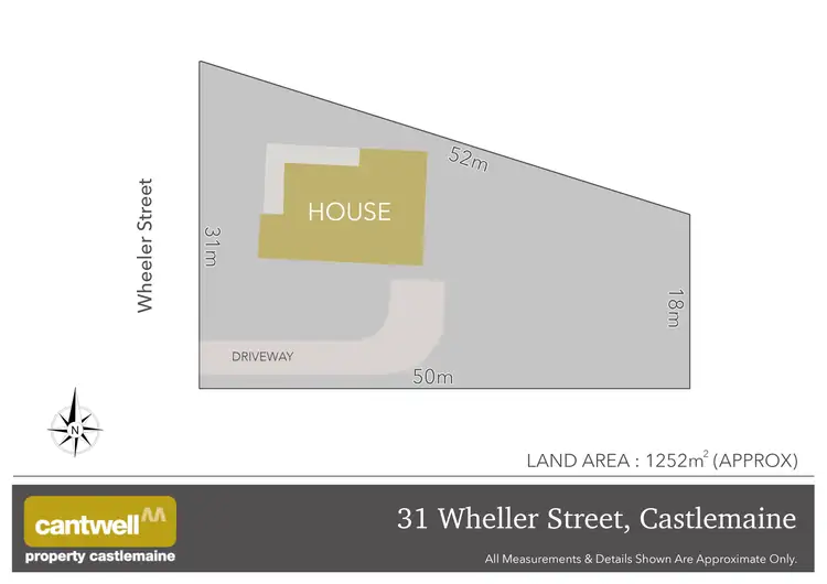 Floorplan of Homely house listing, 31 Wheeler Street, Castlemaine VIC 3450