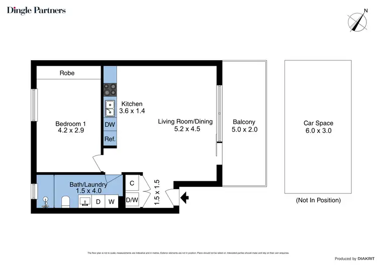 Floorplan of Homely apartment listing, 12/167 Fitzroy Street, St Kilda VIC 3182