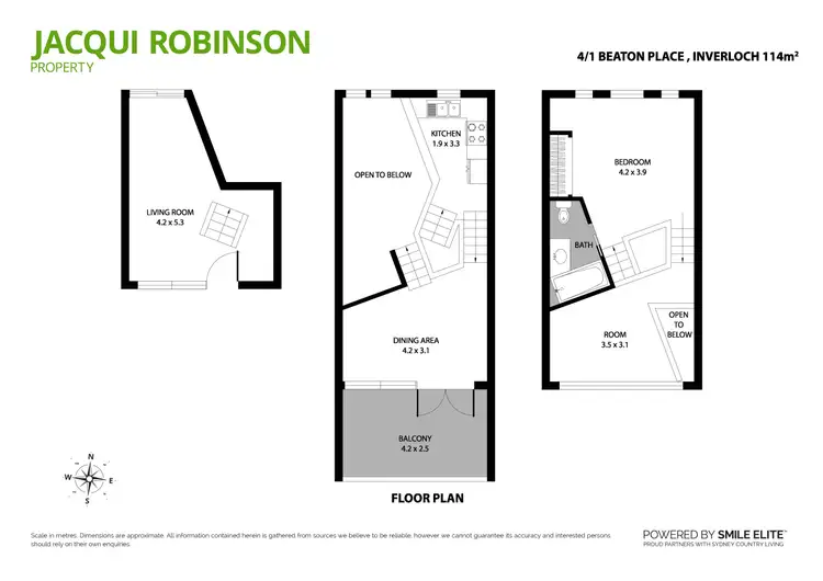 Floorplan of Homely unit listing, 4/1 Beaton Place, Inverloch VIC 3996
