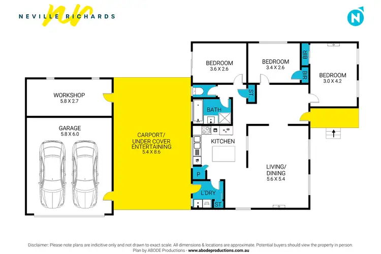 Floorplan of Homely house listing, 4 Lincoln Drive, Portarlington VIC 3223