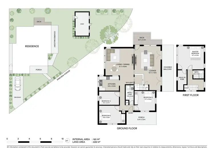Floorplan of Homely house listing, 1 Pineview Avenue, Manly Vale NSW 2093